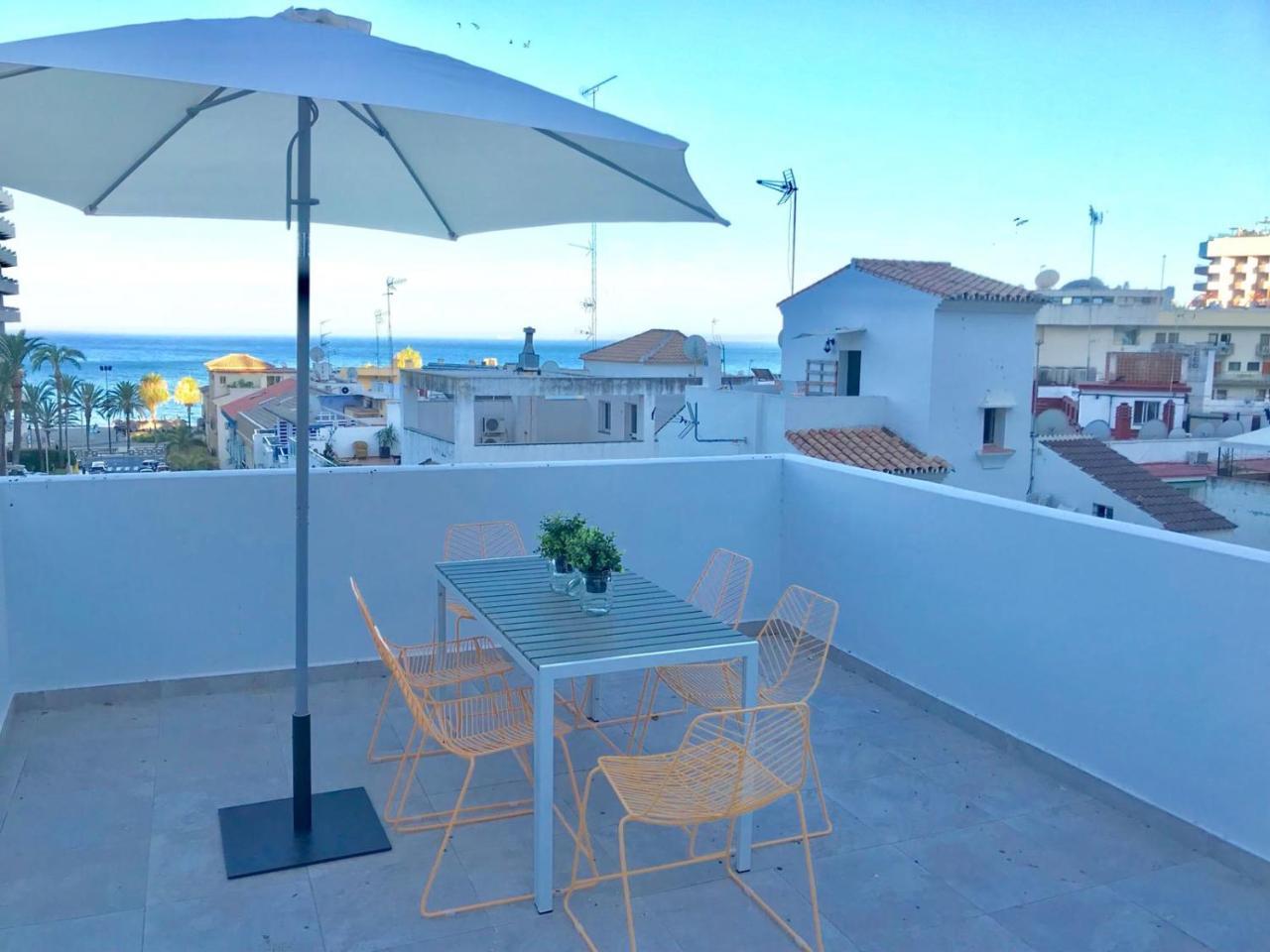 Lujoso Duplex En La Playa Con Vistas Al Mar Apartment Torremolinos Ngoại thất bức ảnh